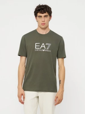 Obrázek produktu Triko s potiskem EA7 Emporio Armani tmavě zelená