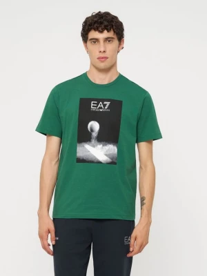 Obrázek produktu Triko s potiskem EA7 Emporio Armani zelená