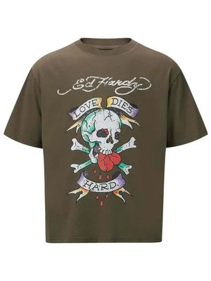 Obrázek produktu Triko s potiskem Ed Hardy khaki