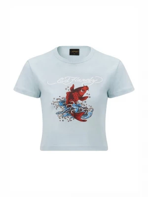Obrázek produktu Triko s potiskem Ed Hardy modrá