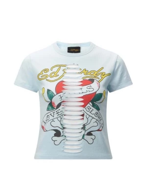 Obrázek produktu Triko s potiskem Ed Hardy světle modrá