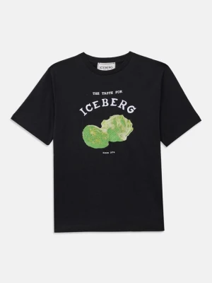 Obrázek produktu Triko s potiskem Iceberg černá