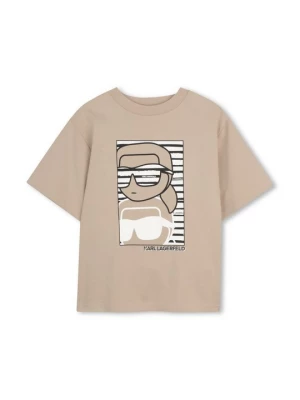 Obrázek produktu Triko s potiskem KARL LAGERFELD béžová