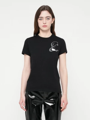 Obrázek produktu Triko s potiskem KARL LAGERFELD černá