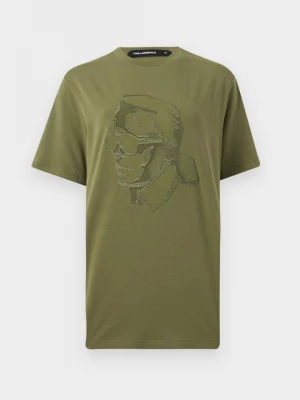 Obrázek produktu Triko s potiskem KARL LAGERFELD khaki