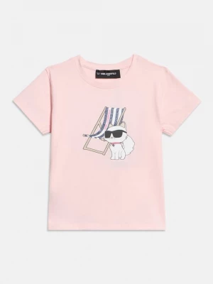 Obrázek produktu Triko s potiskem KARL LAGERFELD světle růžová