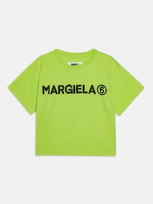 Obrázek produktu Triko s potiskem MM6 Maison Margiela neonová zelená