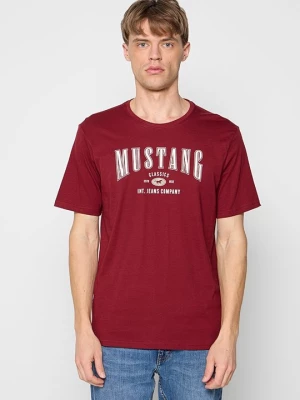Obrázek produktu Triko s potiskem Mustang bordeaux