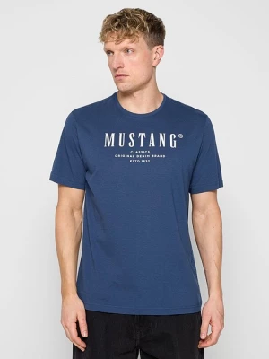 Obrázek produktu Triko s potiskem Mustang královská modrá
