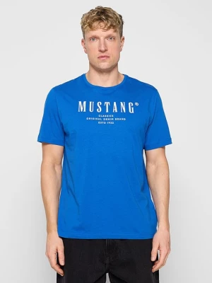 Obrázek produktu Triko s potiskem Mustang modrá