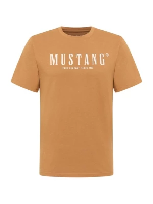 Obrázek produktu Triko s potiskem Mustang světle hnědá