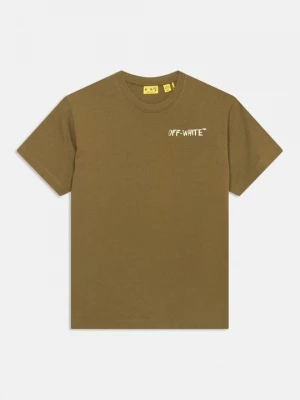 Obrázek produktu Triko s potiskem Off White olivová