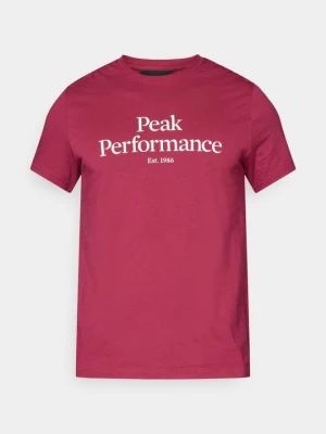 Obrázek produktu Triko s potiskem Peak Performance bordeaux