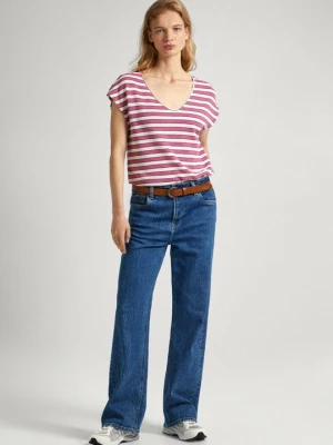 Obrázek produktu Triko s potiskem Pepe Jeans růžová