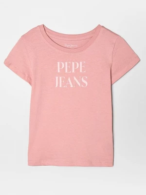 Obrázek produktu Triko s potiskem Pepe Jeans světle růžová