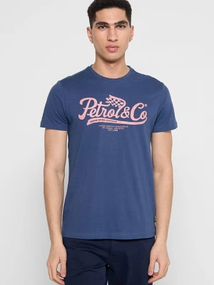 Obrázek produktu Triko s potiskem Petrol Industries černý denim
