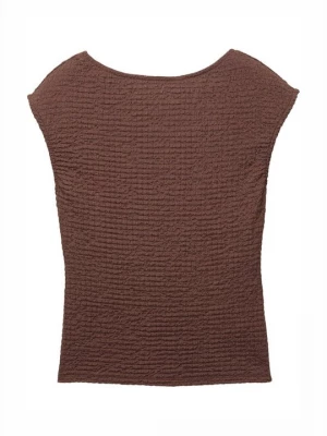 Obrázek produktu Triko s potiskem PULL&BEAR hnědá