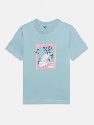 Obrázek produktu Triko s potiskem Puma tyrkysová