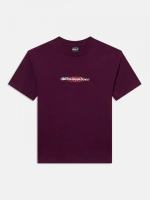 Obrázek produktu Triko s potiskem Quiksilver tmavě fialová