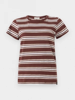 Obrázek produktu Triko s potiskem rag & bone tmavě hnědá