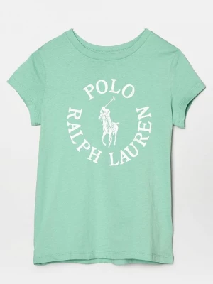 Obrázek produktu Triko s potiskem Ralph Lauren skvrnitě světle zelená