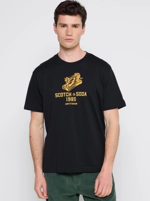 Obrázek produktu Triko s potiskem Scotch & Soda černá