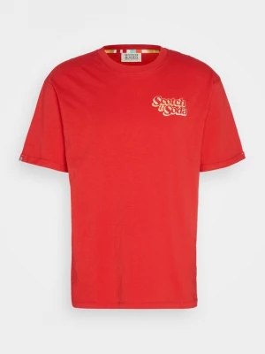 Obrázek produktu Triko s potiskem Scotch & Soda červená