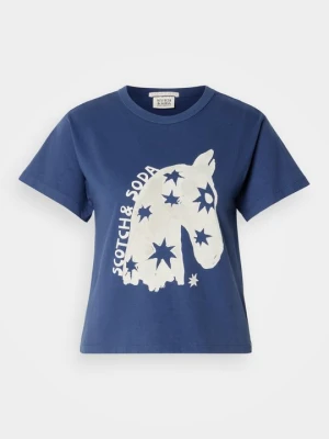 Obrázek produktu Triko s potiskem Scotch & Soda modrá