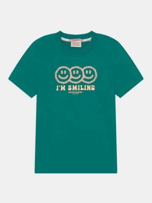 Obrázek produktu Triko s potiskem Scotch & Soda tmavě zelená