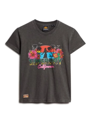 Obrázek produktu Triko s potiskem Superdry antracitová