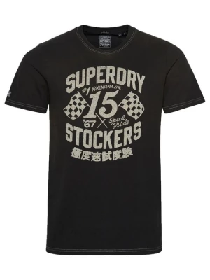 Obrázek produktu Triko s potiskem Superdry antracitová
