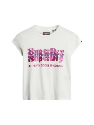 Obrázek produktu Triko s potiskem Superdry béžová