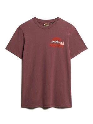 Obrázek produktu Triko s potiskem Superdry hnědá