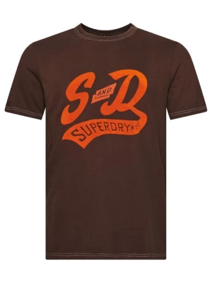 Obrázek produktu Triko s potiskem Superdry hnědá