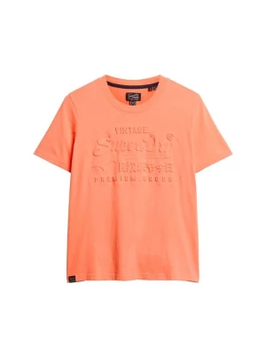 Obrázek produktu Triko s potiskem Superdry korálová