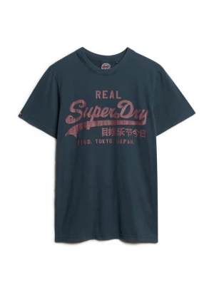 Obrázek produktu Triko s potiskem Superdry modrá
