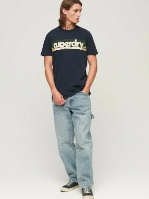 Obrázek produktu Triko s potiskem Superdry modrá