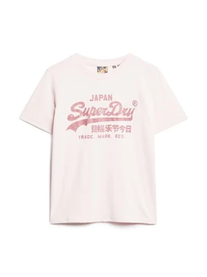 Obrázek produktu Triko s potiskem Superdry růžová