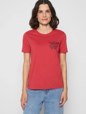 Obrázek produktu Triko s potiskem Superdry tmavě červená