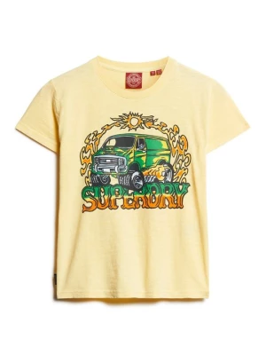 Obrázek produktu Triko s potiskem Superdry žlutá