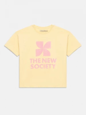 Obrázek produktu Triko s potiskem The New Society světle žlutá