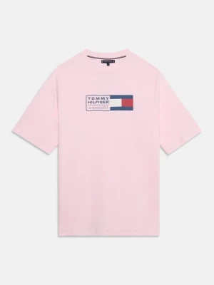 Obrázek produktu Triko s potiskem Tommy Hilfiger světle růžová
