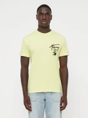 Obrázek produktu Triko s potiskem Tommy Jeans světle žlutá