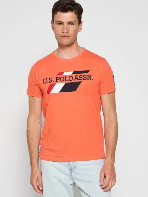Obrázek produktu Triko s potiskem U.S. POLO ASSN. oranžová
