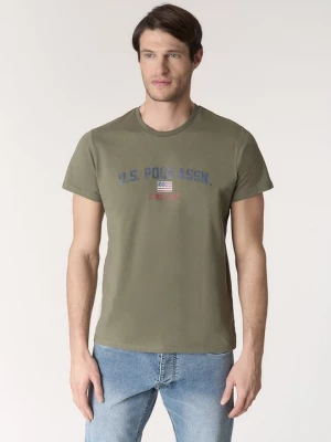 Obrázek produktu Triko s potiskem U.S. POLO ASSN. tmavě zelená