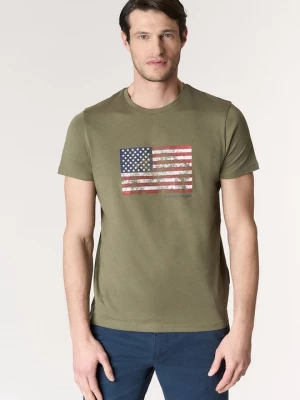 Obrázek produktu Triko s potiskem U.S. POLO ASSN. tmavě zelená