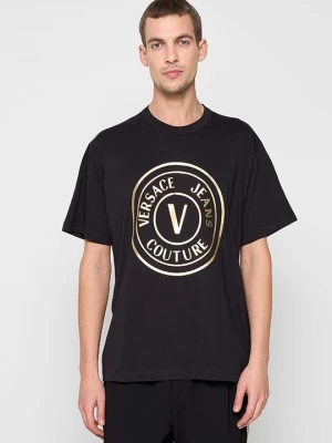 Obrázek produktu Triko s potiskem Versace Jeans Couture meírovaná černá