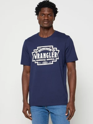 Obrázek produktu Triko s potiskem Wrangler tmavě modrá