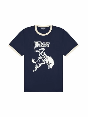 Obrázek produktu Triko s potiskem Wrangler tmavě modrá