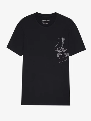 Obrázek produktu Triko s potiskem YOURTURN By Zalando černá